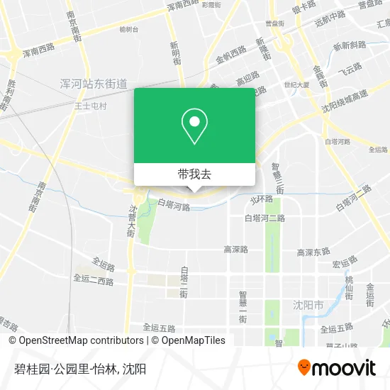 碧桂园·公园里-怡林地图