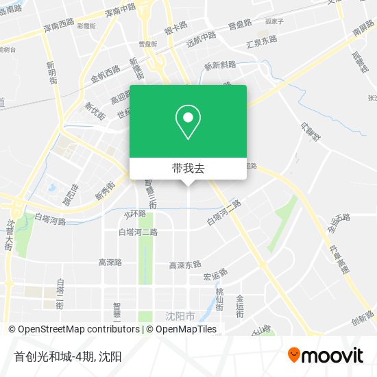 首创光和城-4期地图