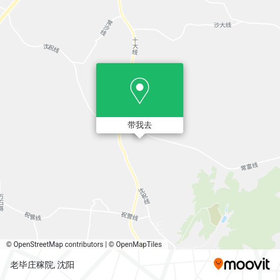 老毕庄稼院地图