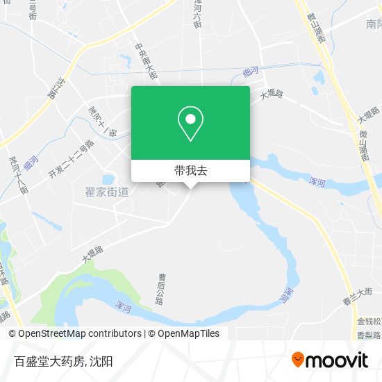 百盛堂大药房地图