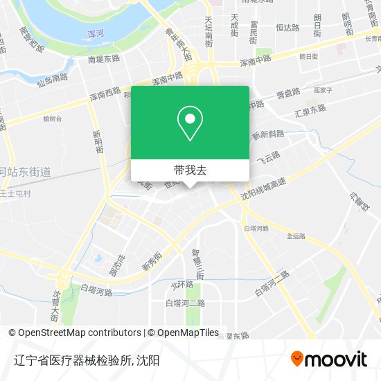 辽宁省医疗器械检验所地图