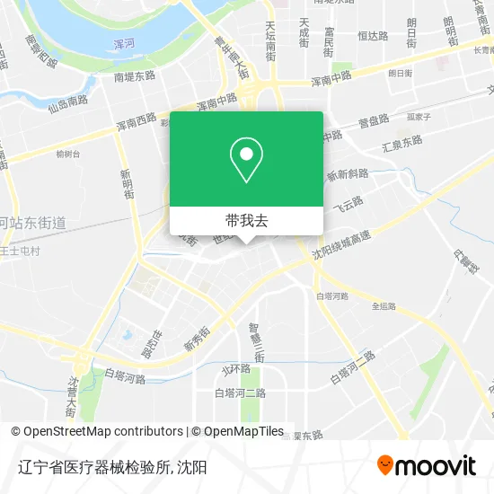 辽宁省医疗器械检验所地图