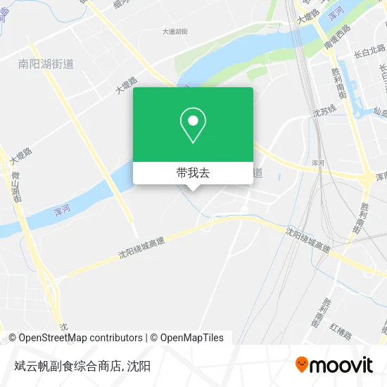 斌云帆副食综合商店地图