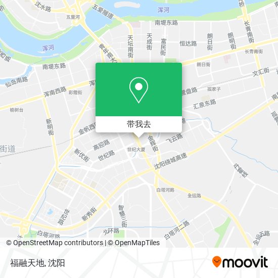 福融天地地图
