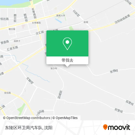 东陵区环卫局汽车队地图