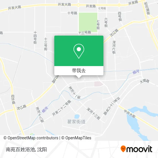 南苑百姓浴池地图