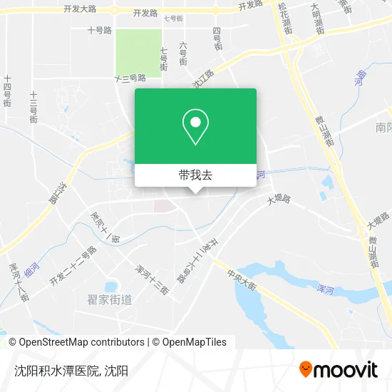 沈阳积水潭医院地图