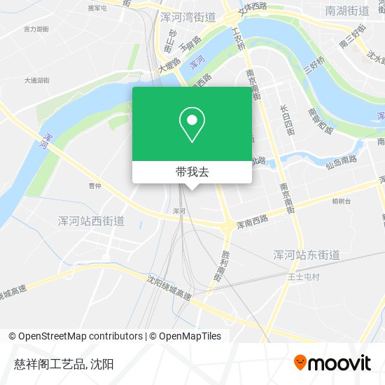 慈祥阁工艺品地图