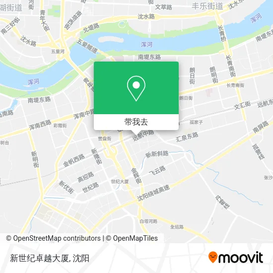 新世纪卓越大厦地图