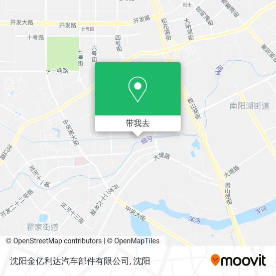 沈阳金亿利达汽车部件有限公司地图