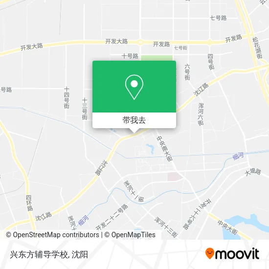 兴东方辅导学校地图