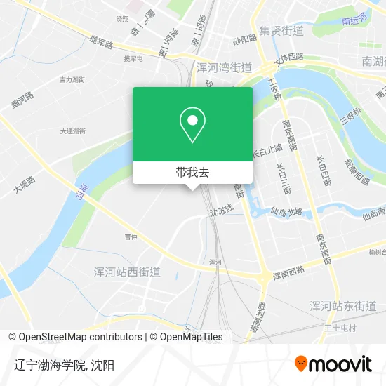 辽宁渤海学院地图