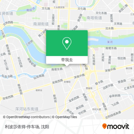 利波莎依得-停车场地图
