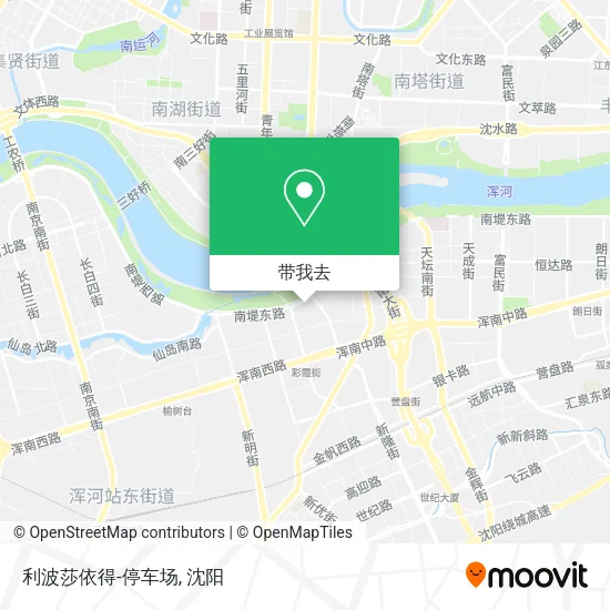 利波莎依得-停车场地图