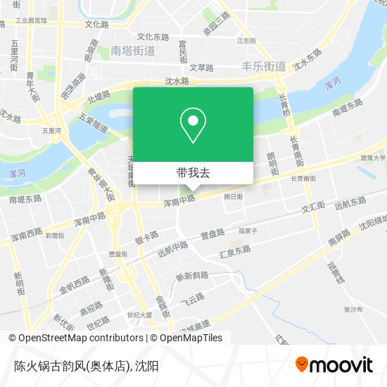 陈火锅古韵风(奥体店)地图