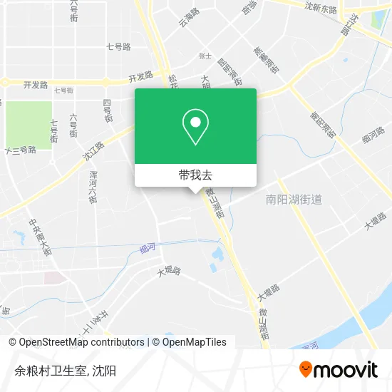 余粮村卫生室地图