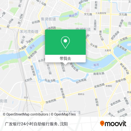 广发银行24小时自助银行服务地图