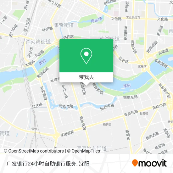 广发银行24小时自助银行服务地图