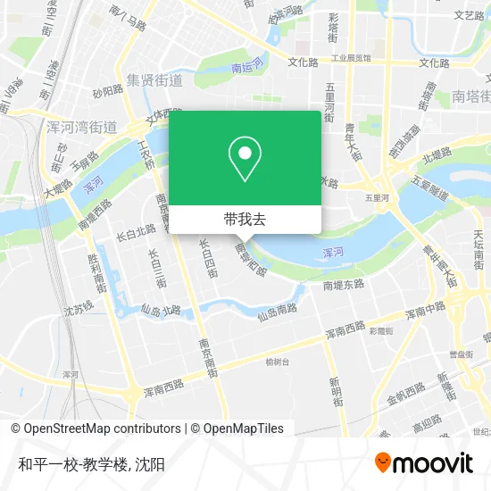 和平一校-教学楼地图
