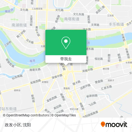 政发小区地图