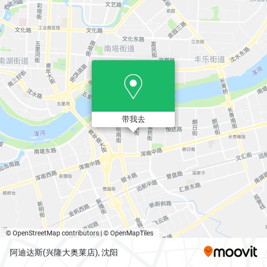 阿迪达斯(兴隆大奥莱店)地图