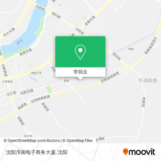 沈阳浑南电子商务大厦地图