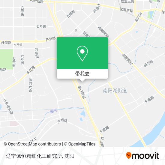辽宁佩恒精细化工研究所地图