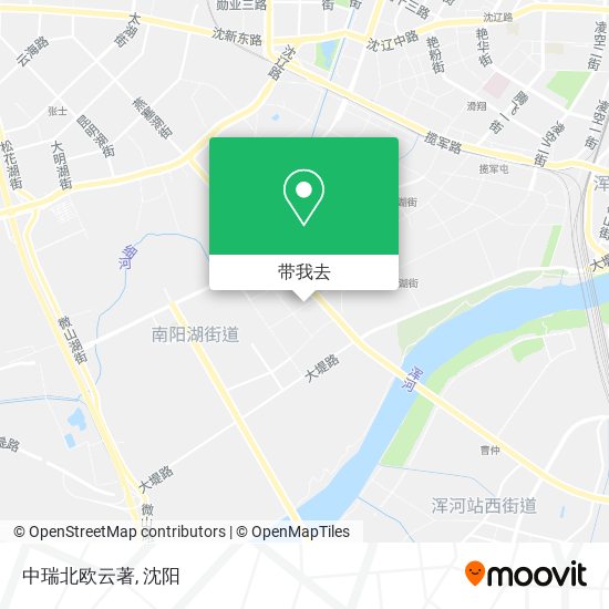 中瑞北欧云著地图