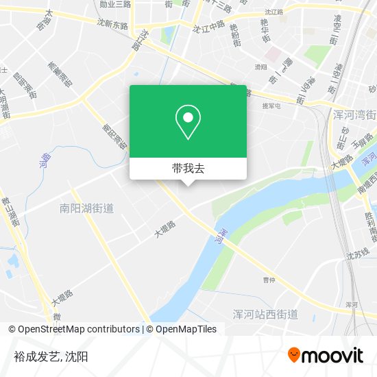 裕成发艺地图