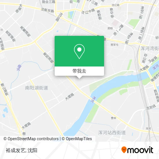 裕成发艺地图
