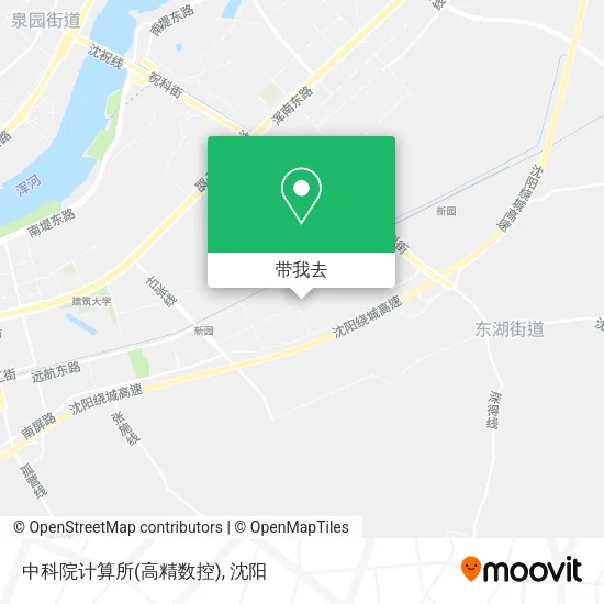 中科院计算所(高精数控)地图