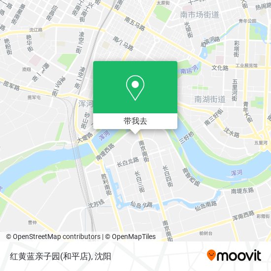红黄蓝亲子园(和平店)地图