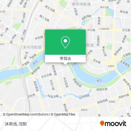 沐雨池地图
