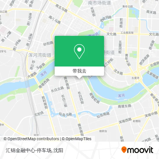 汇锦金融中心-停车场地图