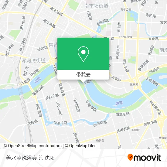 善水荟洗浴会所地图