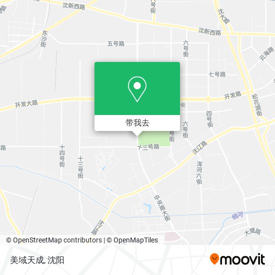 美域天成地图