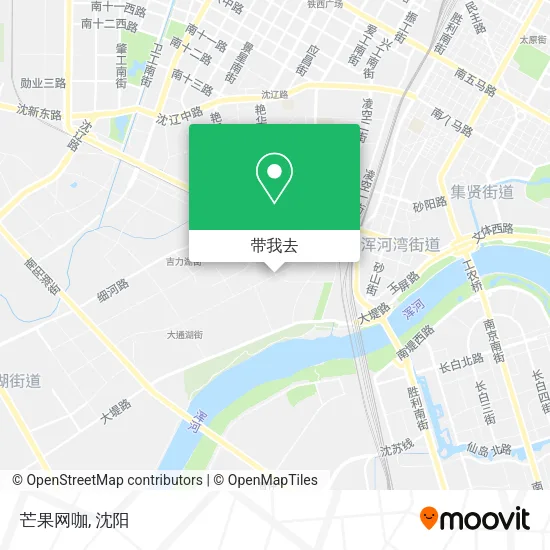 芒果网咖地图