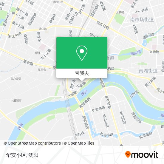 华安小区地图