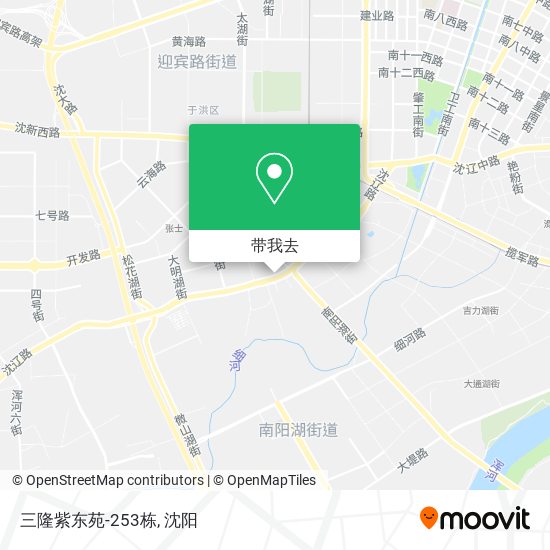 三隆紫东苑-253栋地图