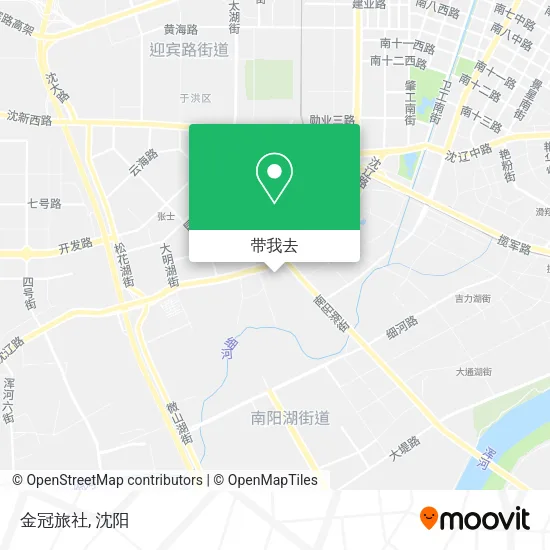 金冠旅社地图