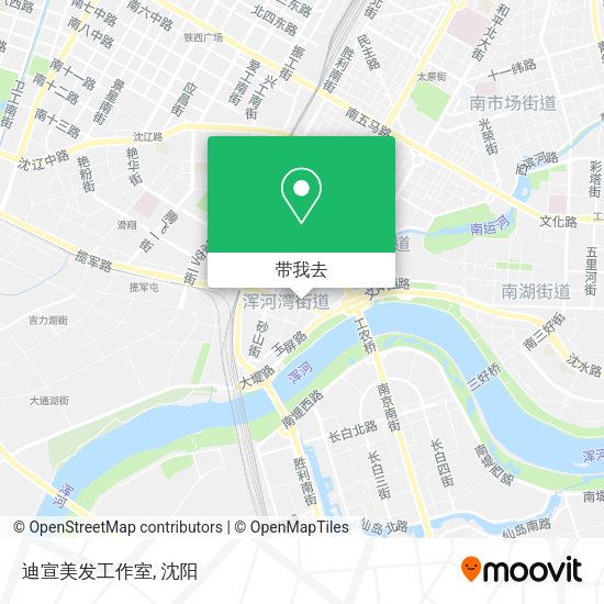 迪宣美发工作室地图