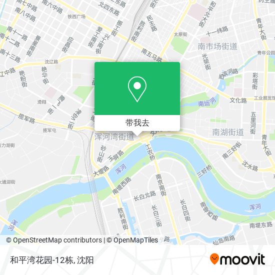和平湾花园-12栋地图