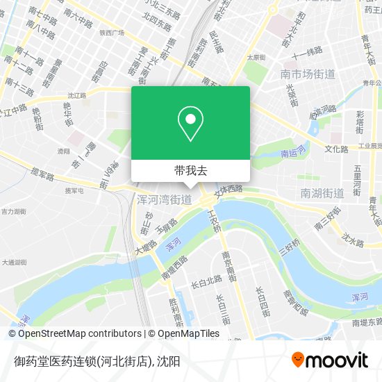 御药堂医药连锁(河北街店)地图