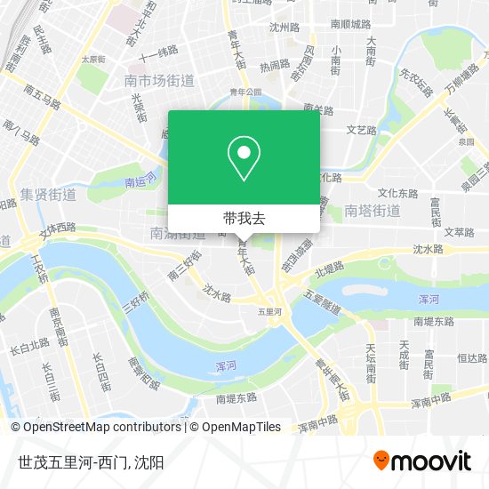 世茂五里河-西门地图