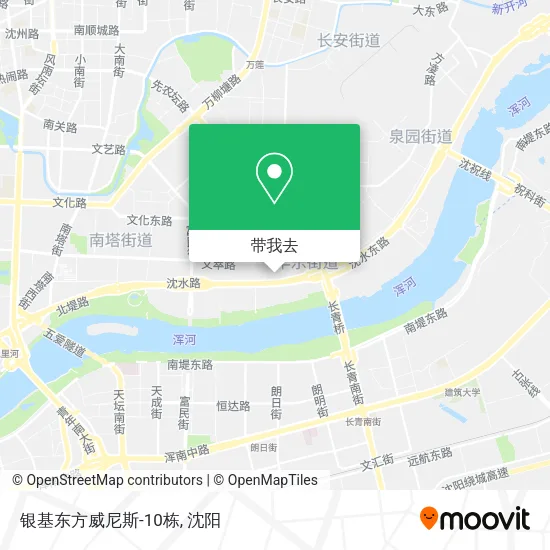 银基东方威尼斯-10栋地图