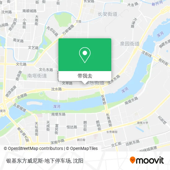 银基东方威尼斯-地下停车场地图