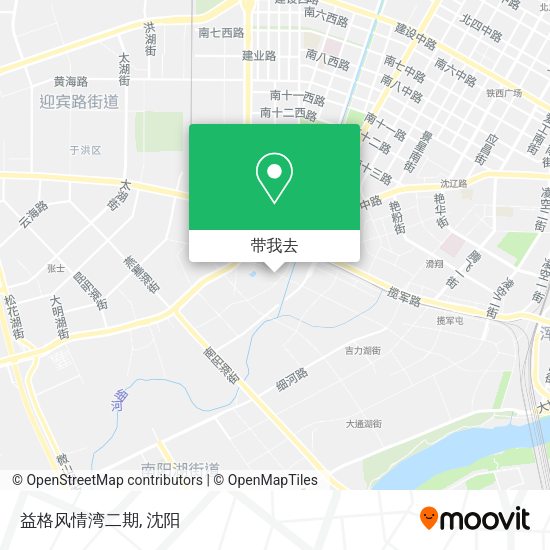 益格风情湾二期地图
