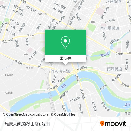 维康大药房(砂山店)地图