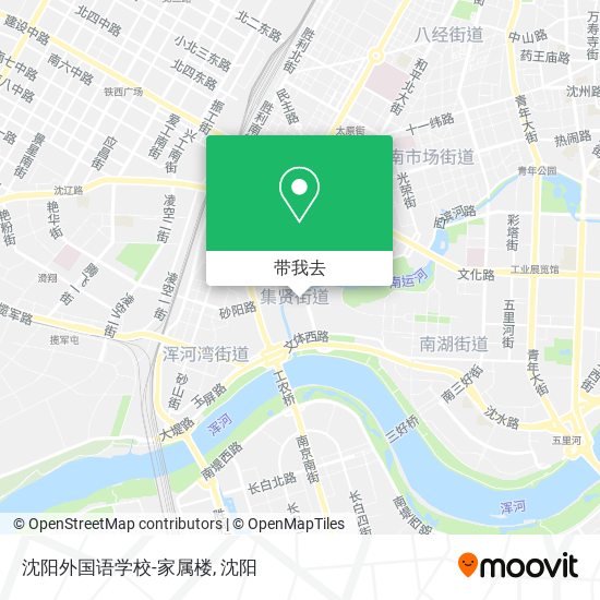 沈阳外国语学校-家属楼地图