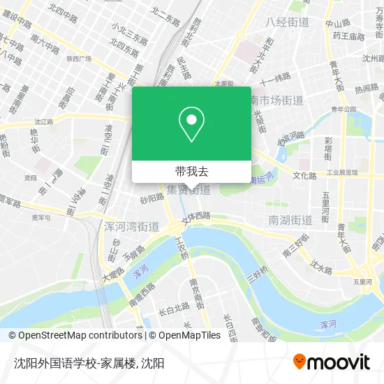 沈阳外国语学校-家属楼地图